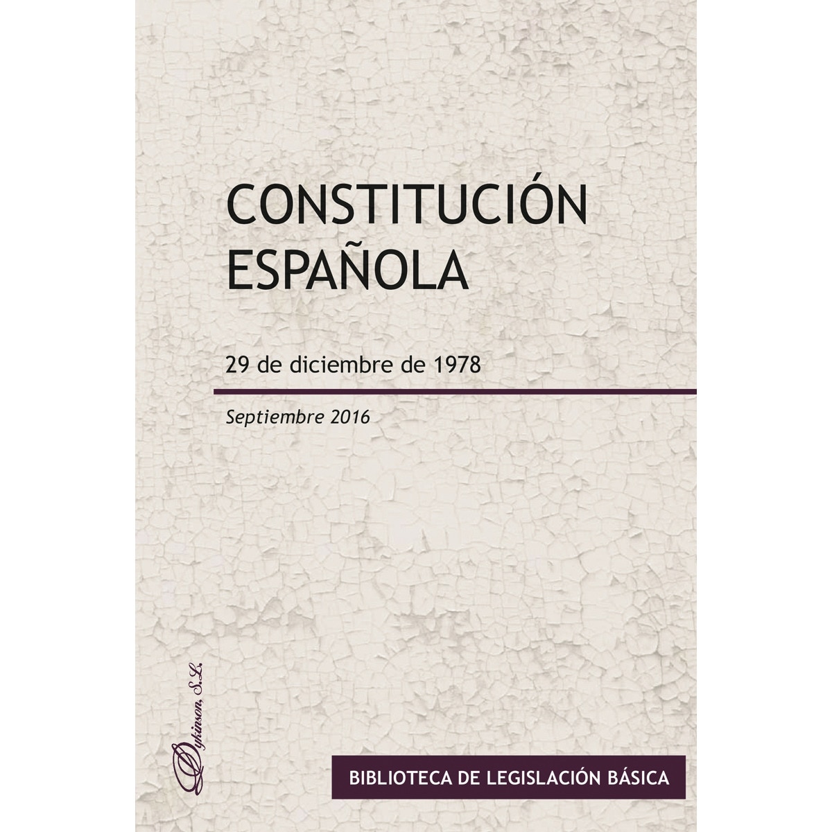 Constitución española. 29 de diciembre de 1978 (Capa mole) 1