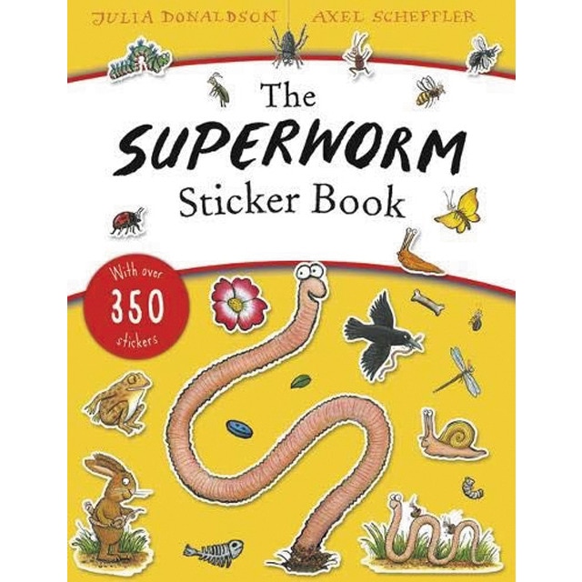 Imagem 0 de The superworm sticker book