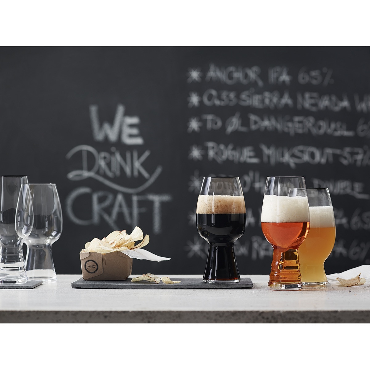 Conjunto de 3 copos de degustação de cerveja Spiegelau Transparente-5