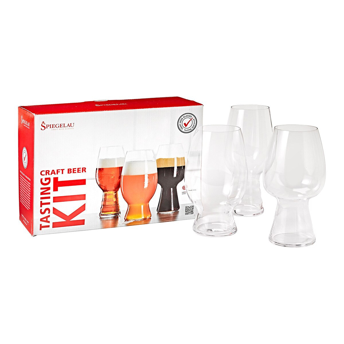 Conjunto de 3 copos de degustação de cerveja Spiegelau Transparente-8