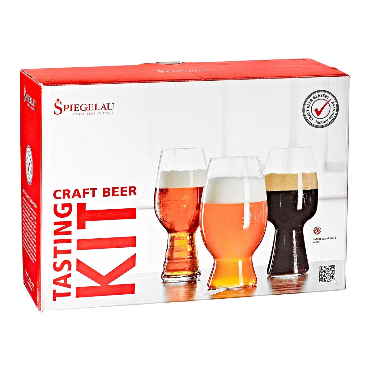 Conjunto de 3 copos de degustação de cerveja Spiegelau Transparente-9