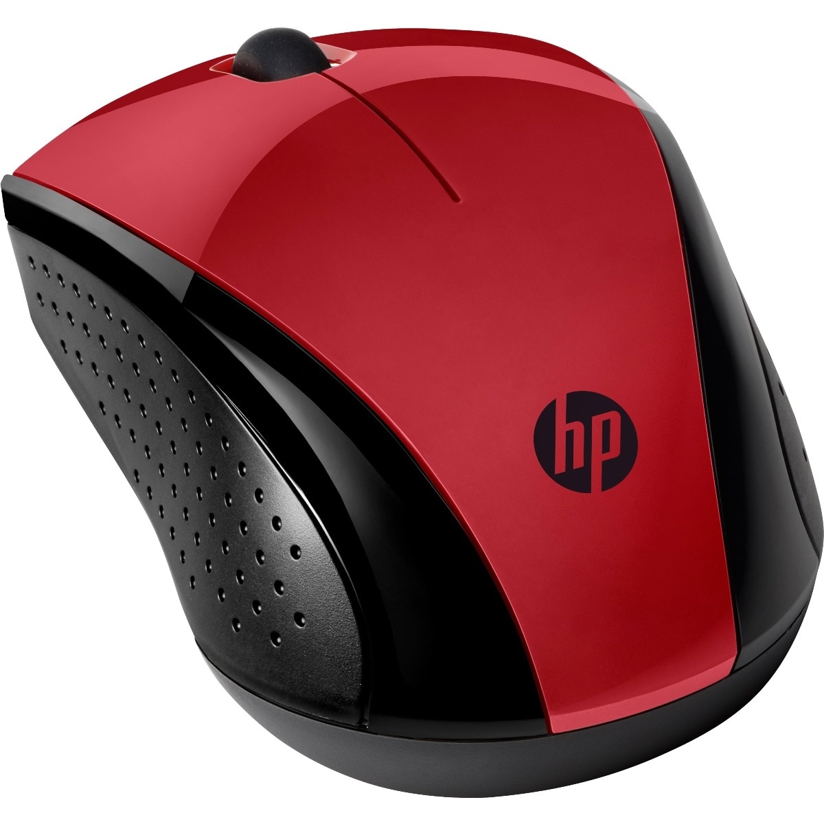 Rato Wireless HP 220 - Vermelho Vermelho / Preto-1