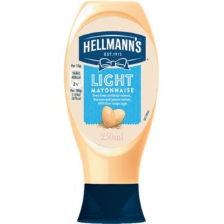 Hellmann's Maionese Light embalagem 251 g