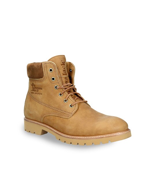 Botas de hombre Panama Jack de piel nobuck Waterproof en color amarillo · Panama  Jack · El Corte Inglés