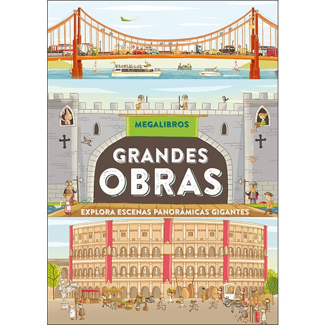 Imagen 0 de Megalibros. Grandes obras: Explora escenas panorámicas gigantes (Tapa dura)