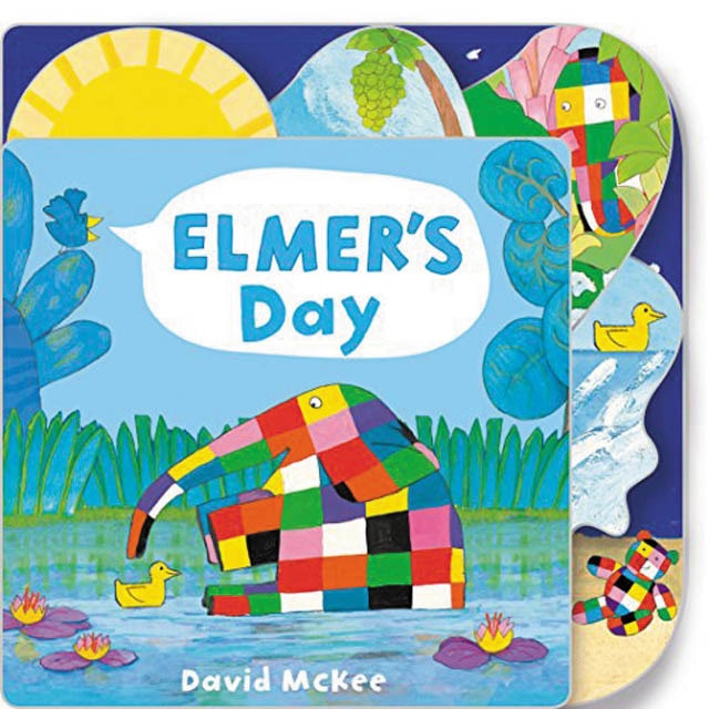 Elmer's day: tabbed board book 1