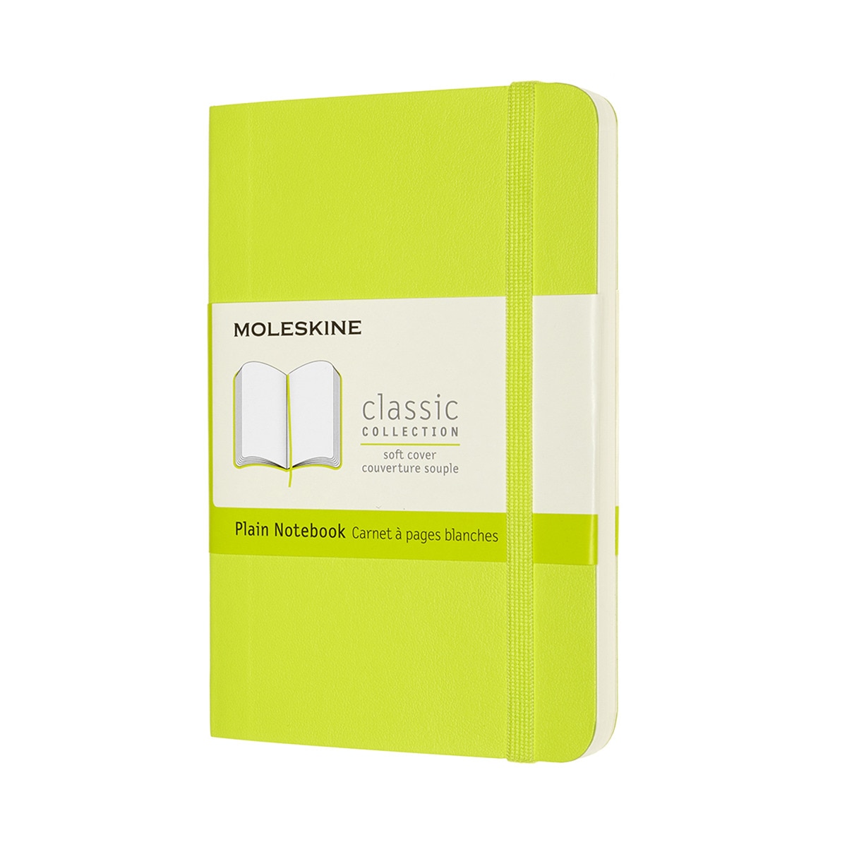 Imagem 0 de Caderno Classic Pocket Capa Mole Folhas Lisas - Verde Limão