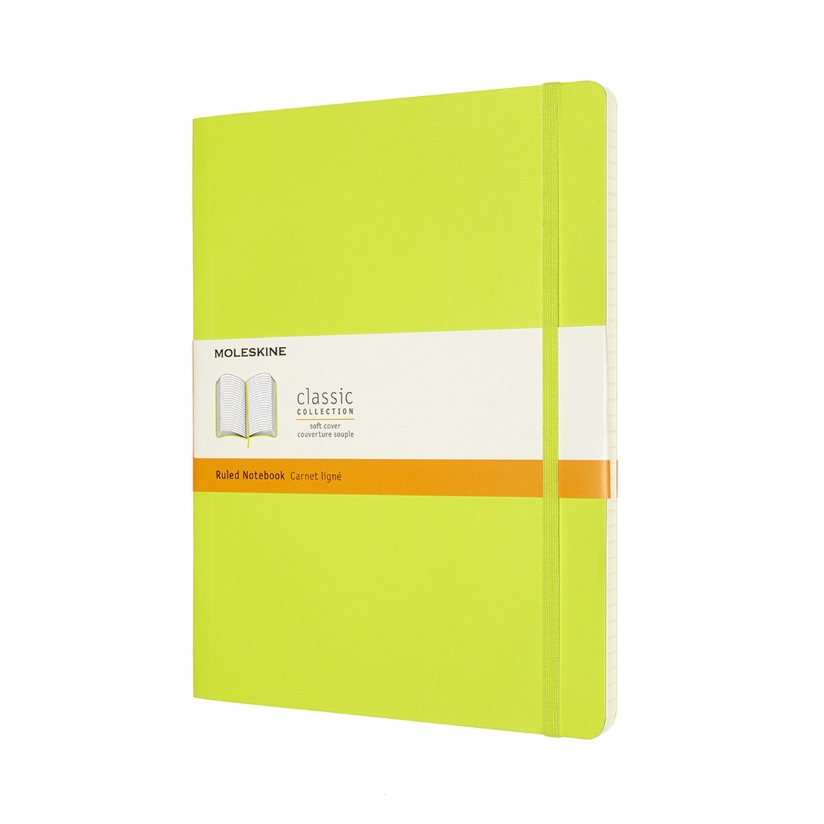 Imagem 0 de Caderno Clássico Extra Large de Linhas Flexível Moleskine preto