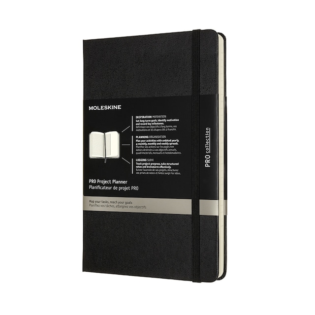 Imagen 0 de Cuaderno Large Planificador de Proyectos Moleskine Negro