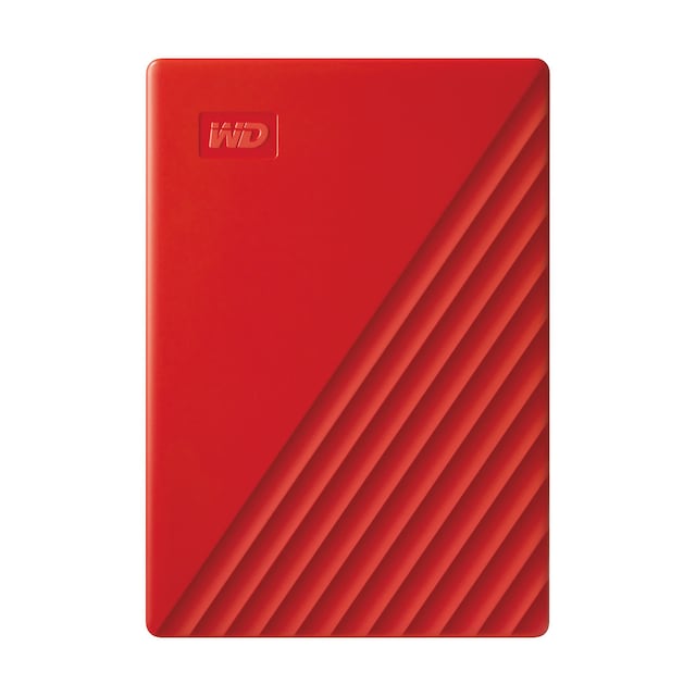 Imagem 0 de Disco Externo Portátil Western Digital My Passport 4TB USB 3.0 - Vermelho
