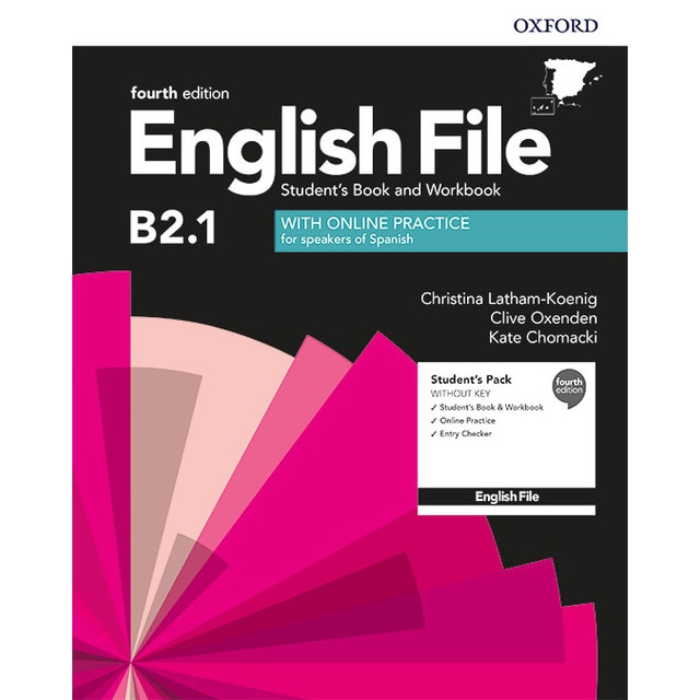 English File 4th Edition B2.1. Student's Book and Workbook without Key Pack 1
