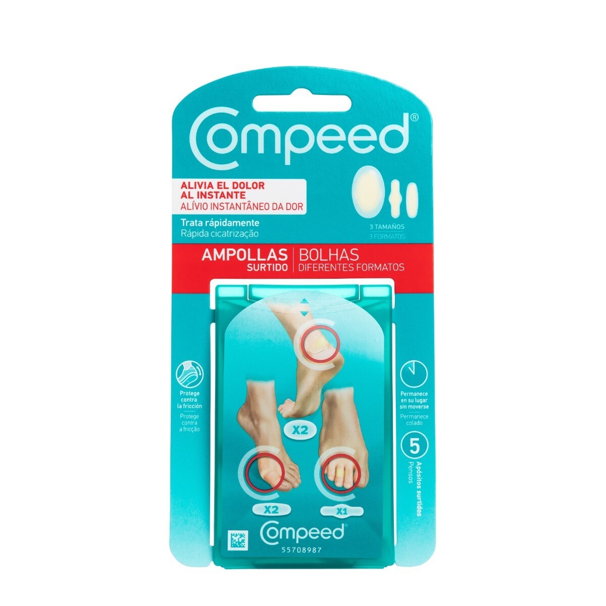 Imagem 0 de Bolhas Sortido Compeed