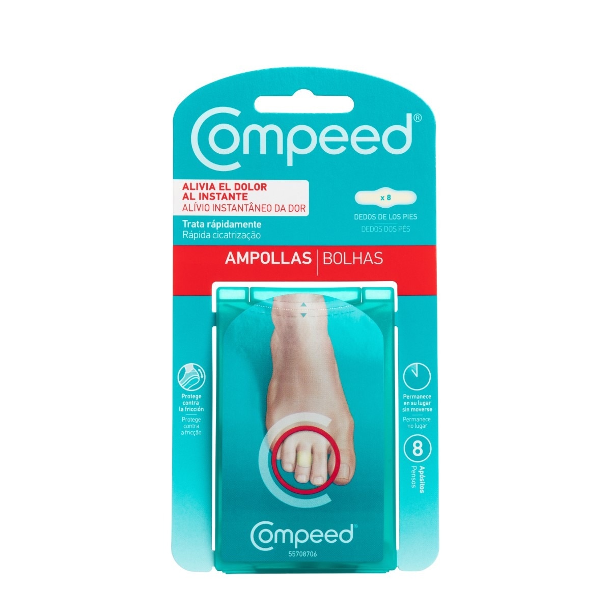 Imagem 0 de Ampolas Dedos do Pé Compeed