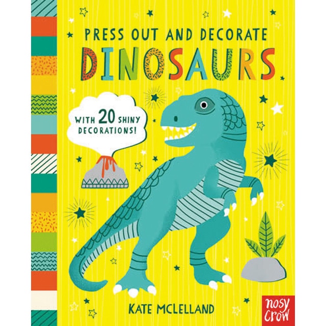 Press out and decorate: dinosaurs 1