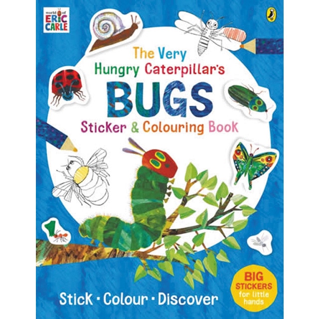 The very hungry caterpillar's bugs sticker & colou 1