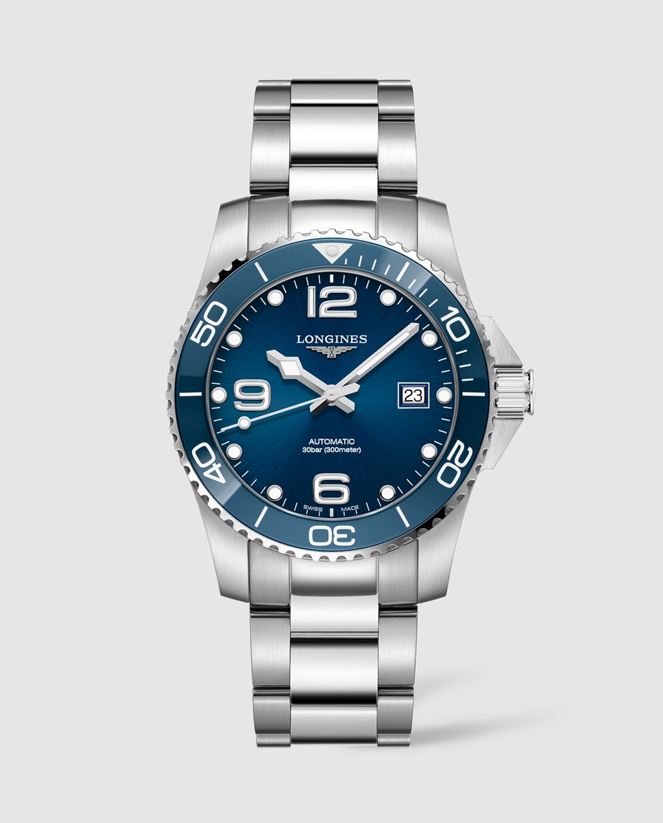 Imagem 0 de Relógio Hydro Conquest L3.781.4.96.6 de aço