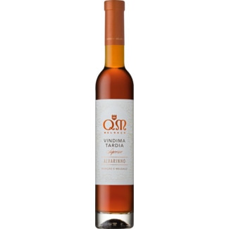 Vinho Verde Branco Vindima Tardia Alvarinho garrafa 37,5 cl - Q M