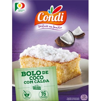 Preparado para Bolo de Coco com Calda embalagem 450 g - Condi