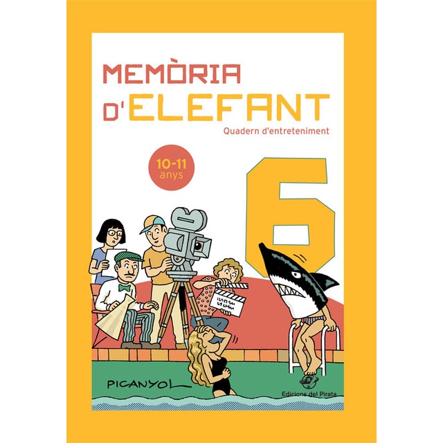 Imagem 0 de Memòria d'elefant 6: Quaderns d'estiu per a nens de 10 a 11 anys: sisè de primària: Quadern d'entreteniment (Capa mole)
