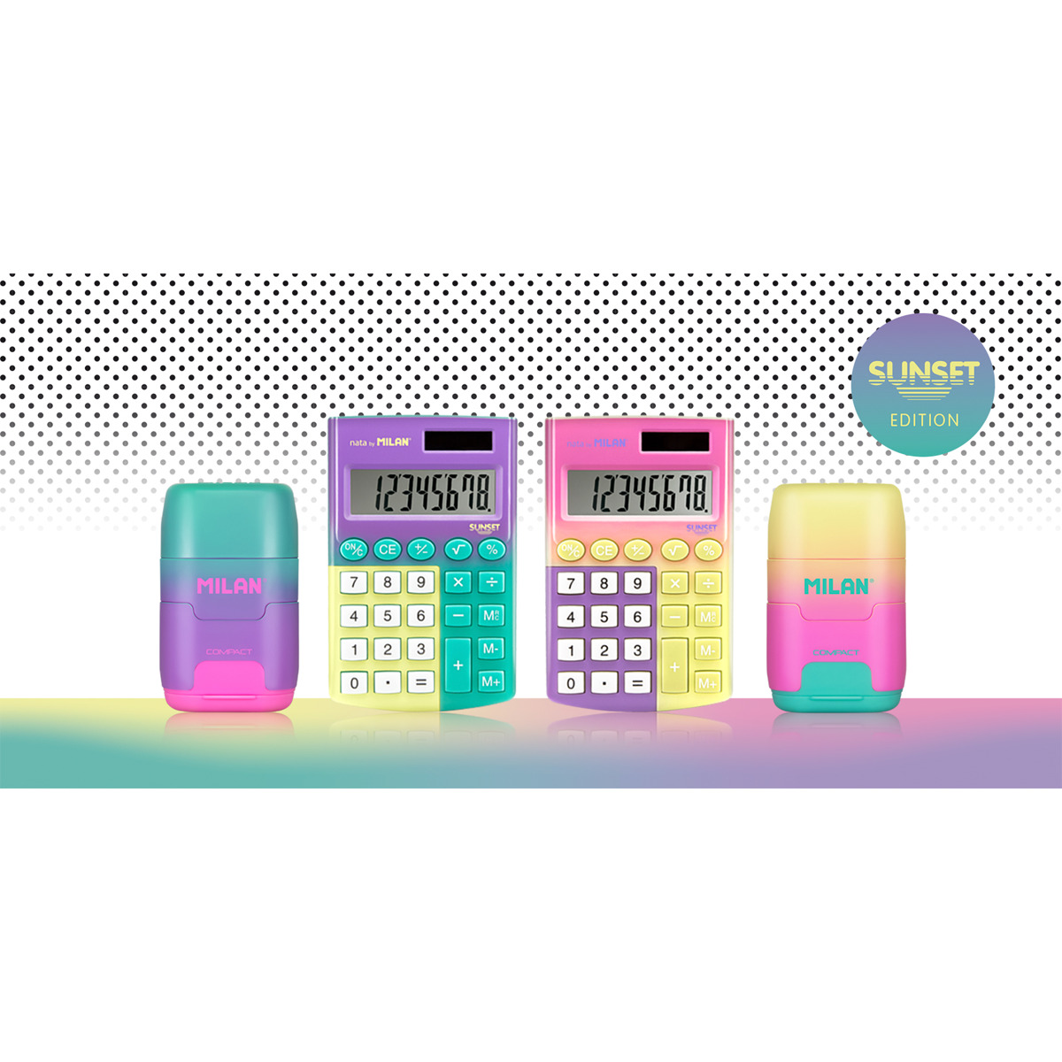 Afia-borracha Compact Edição SUNSET 4