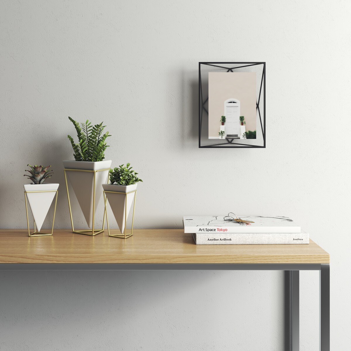 Moldura de Fotos Prisma Preto-6