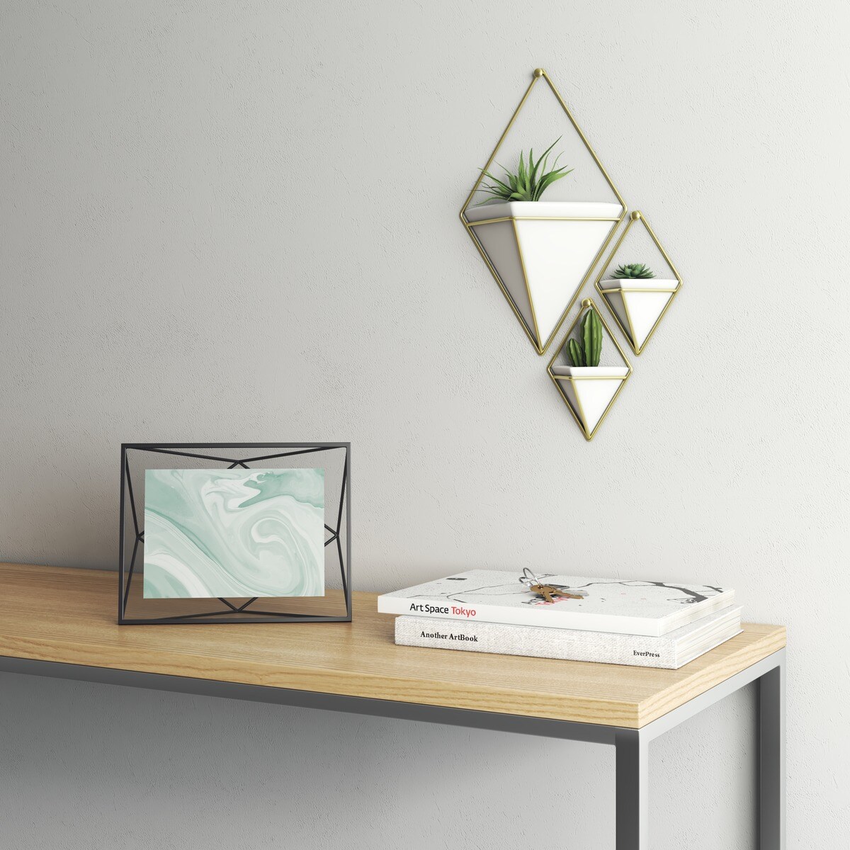 Moldura de Fotos Prisma Preto-7