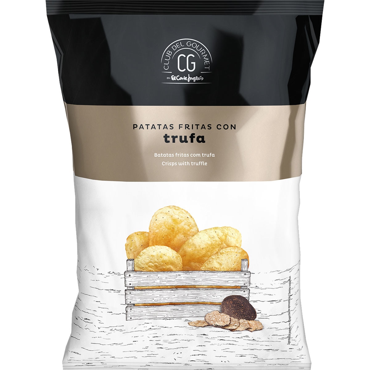 patatas fritas con trufa bolsa 110 g