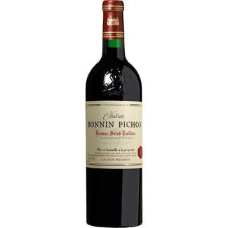 Vino tinto Lussac Saint Emilion Burdeos botella 75 cl - Chateau Bonnin Pichon