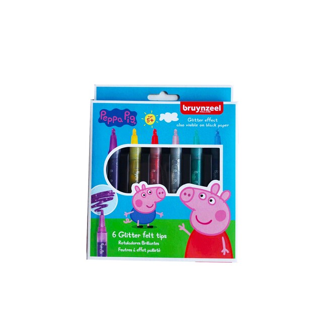 Imagen 0 de Set 6 Rotuladores Purpurina Bruynzeel Multicolor