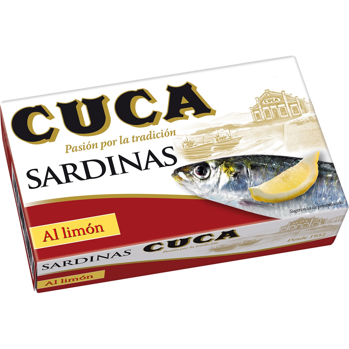 sardinas al limón lata 85 g neto escurrido