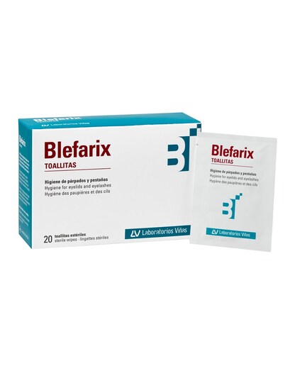 Imagen 0 de 20 Toallitas unidosis estériles para Párpados y Pestañas Blefarix