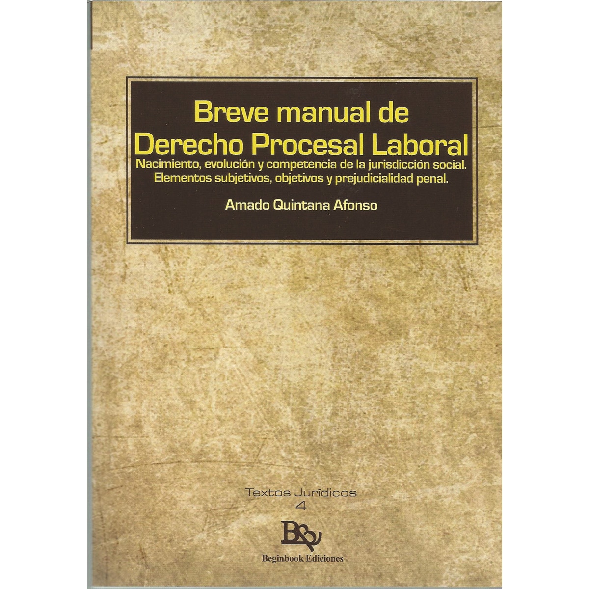 Imagem 0 de Breve manual de derecho procesal laboral