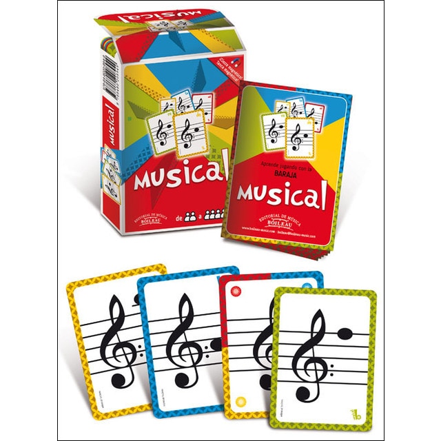 Imagem 0 de La Baraja Musical: Aprende jugando con la baraja
