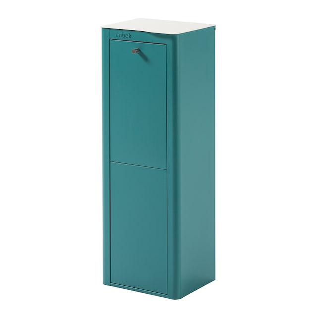 Imagem 0 de Balde de lixo para reciclar com 2 compartimentos Cubek