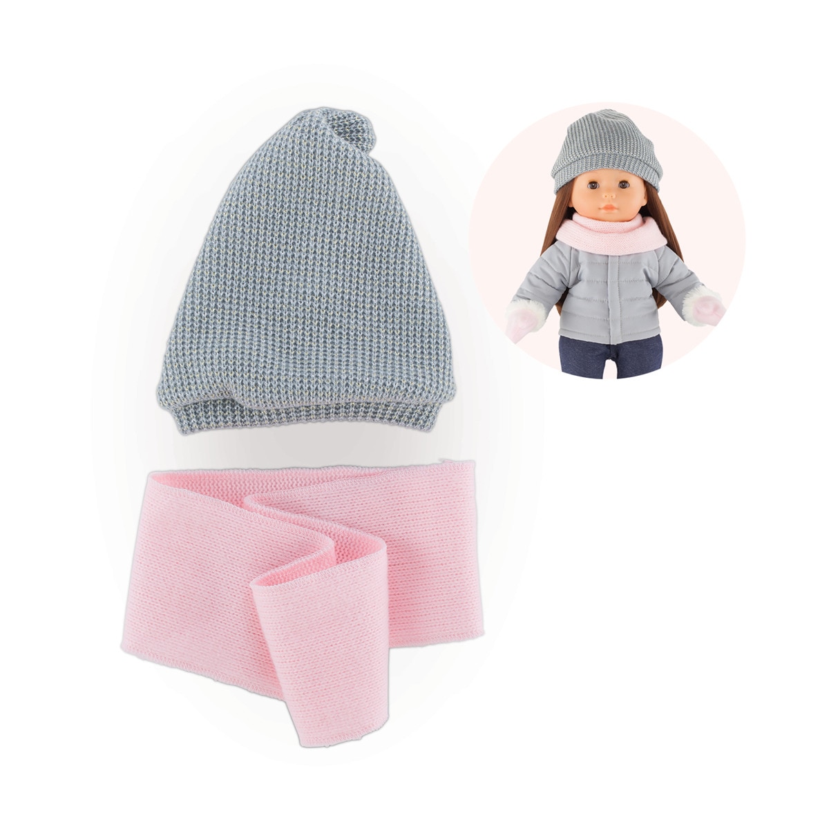 Corolle - Set Gorro Y Cuello Muñeca Ma