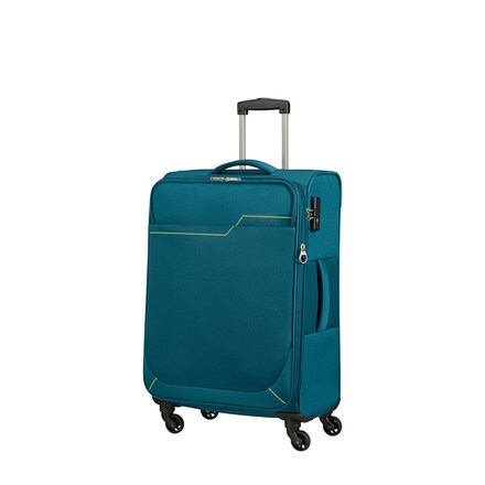 Comprar Maleta grande American Tourister blanda en color verde con  capacidad de 108/118L · American Tourister · Hipercor