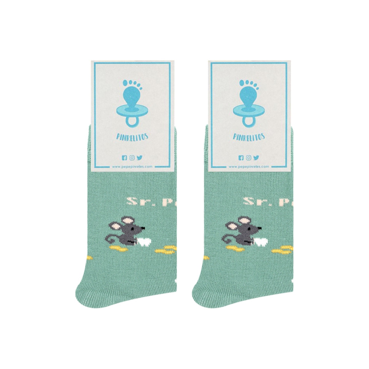 Imagem 0 de Meias Rato Pérez Pinrelitos