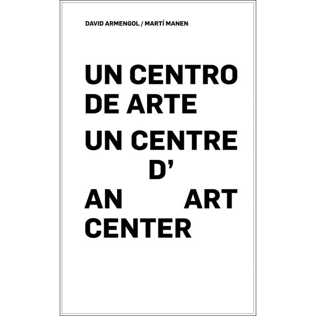 Un centro de arte(Tapa blanda) 1