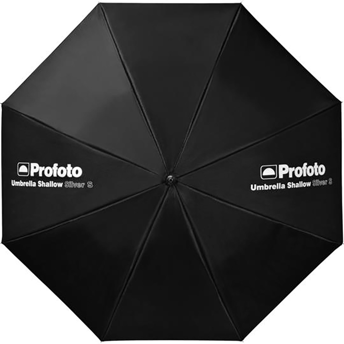 paraguas Profoto Shallow Silver S (85 cm ) Negro-3