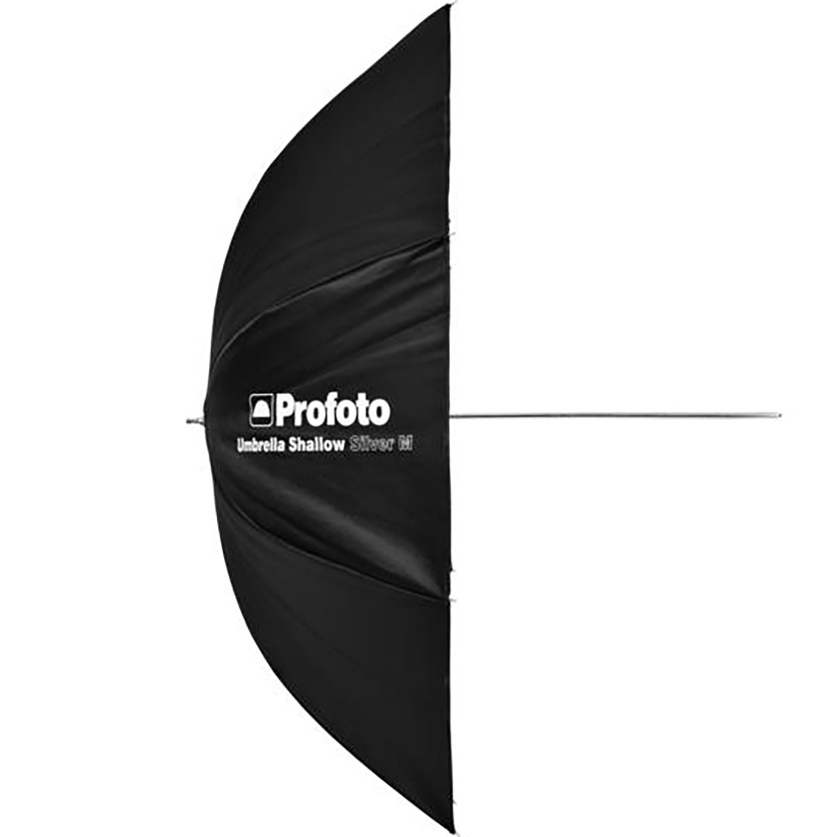 paraguas Profoto Shallow Silver M (105 cm  ) Negro-1