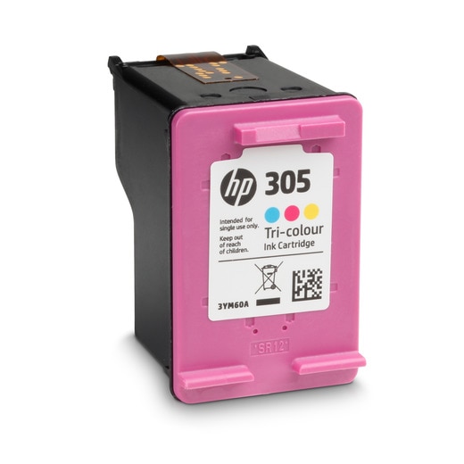 Cartucho de tinta original HP 305 XL tricolor (3YM63AE) 3