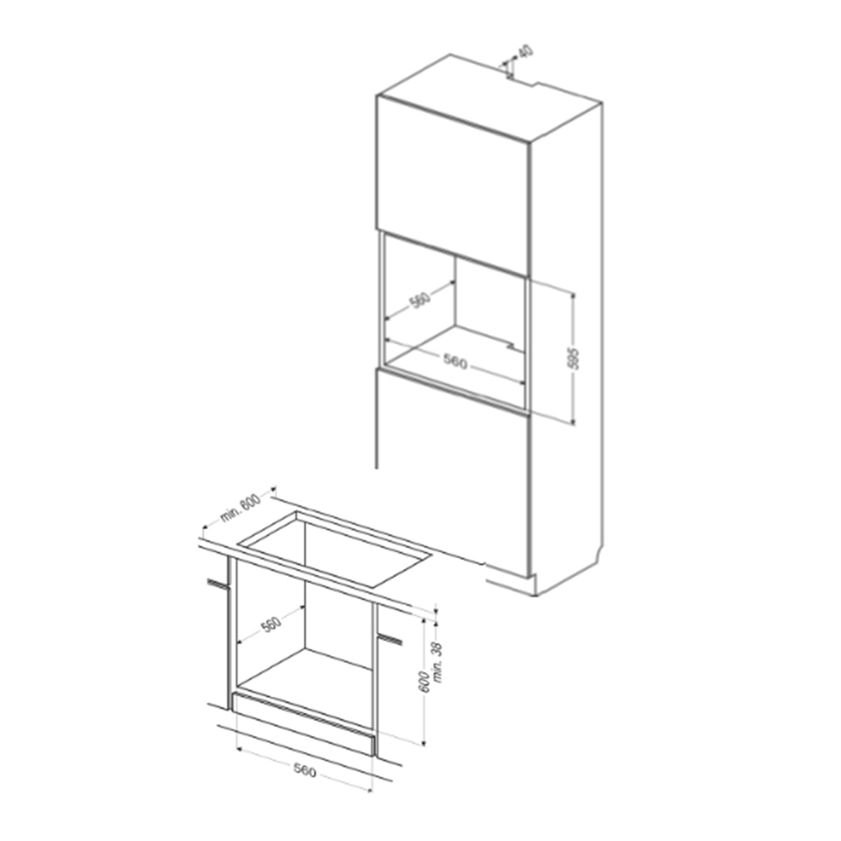 Horno multifunción Fagor con limpieza a vapor - 8H-185AX Acero Inox-2
