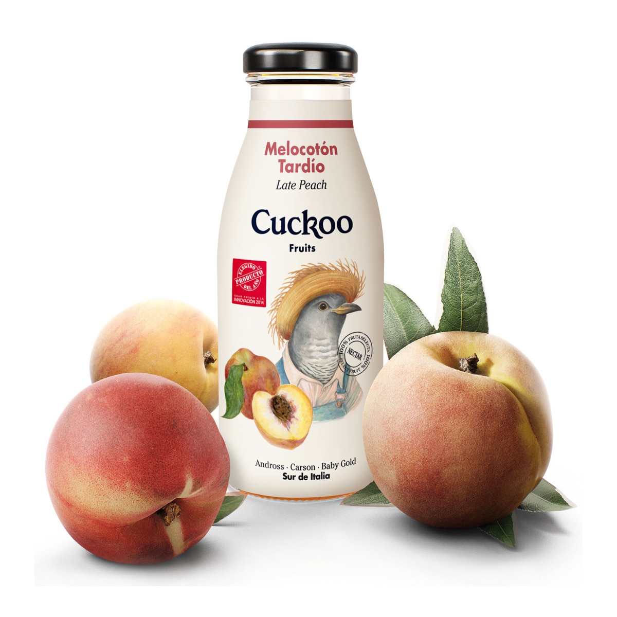 Zumo de melocotón tardío de Italia Cuckoo Fruits 2