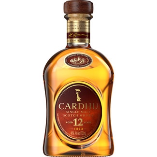 whisky escocés de malta 12 años botella 70 cl - Cardhu