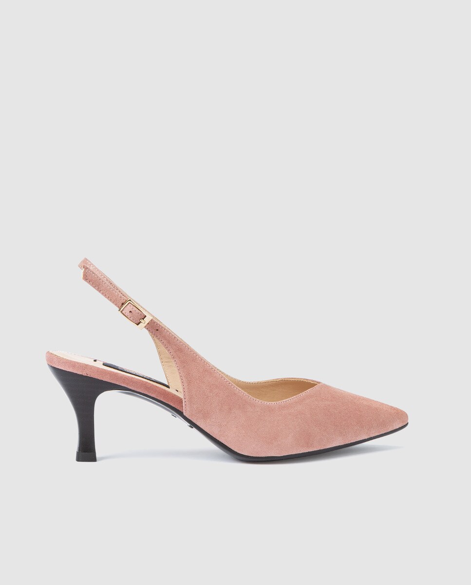 Zapatos de salón de mujer Zendra Basic destalonados en color rosa · Zendra  Basic · El Corte Inglés