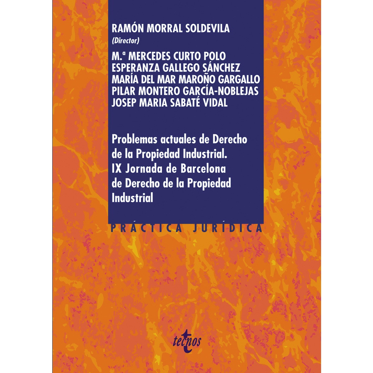 Problemas actuales de Derecho de la Propiedad Industrial.: IX Jornadas de Barcelona de Derecho de la Propiedad Industrial (Capa mole) 1