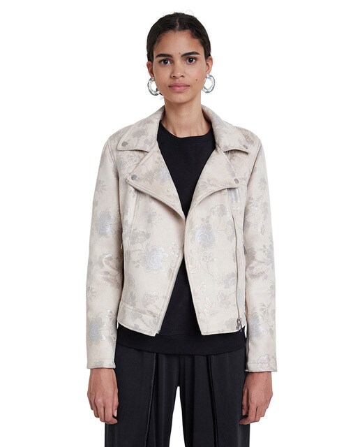 chaqueta biker desigual mujer banda elastica chaqueta biker desigual mujer banda elastica