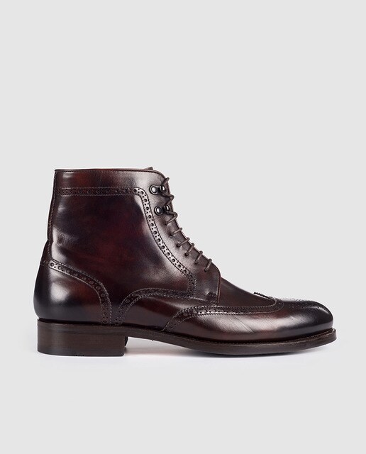 Botas de hombre de piel Magnanni de piel en color marrón · Magnanni · El  Corte Inglés