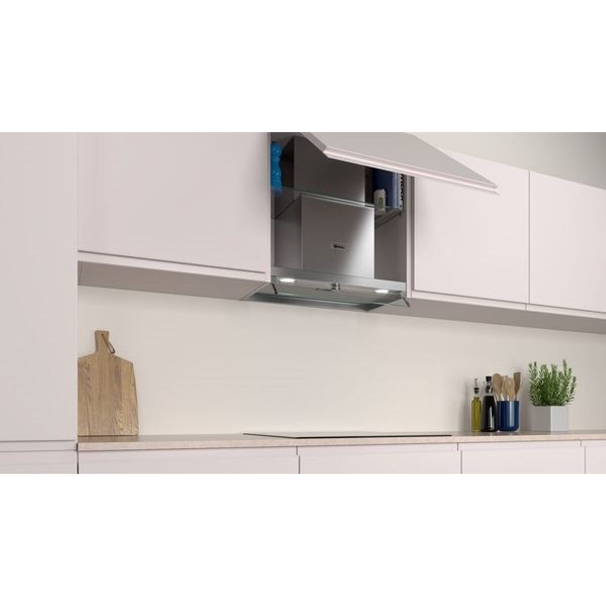 Exaustor Encastrável Balay Design Integrado 3BD866MX com 3 Velocidades e de 60 cm - Inox Inox-4