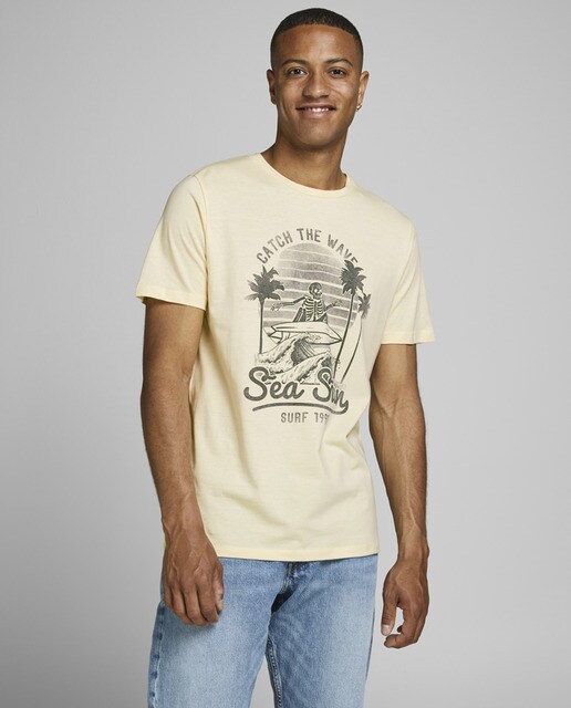 camisetas jack jones el corte ingles